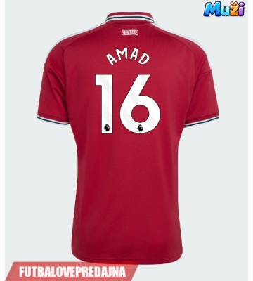 Lacne Muži Futbalové dres Manchester United Amad Diallo #16 2026-27 Krátky Rukáv - Domáci